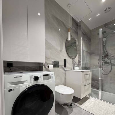 Аренда современной 2-комнатной квартиры, 36 м², комплекс Towarowa Towers, район Воля, Варшава, Польша